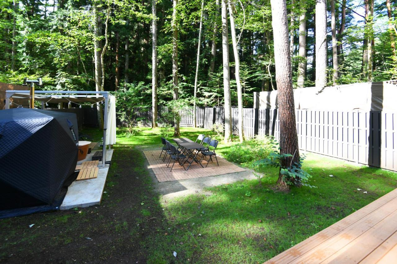 Fuji Fumoto Forest Hotspring ふもとの森温泉 Fujikawaguchiko Dış mekan fotoğraf
