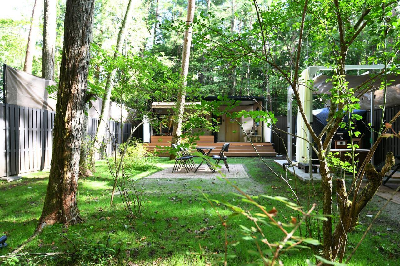 Fuji Fumoto Forest Hotspring ふもとの森温泉 Fujikawaguchiko Dış mekan fotoğraf